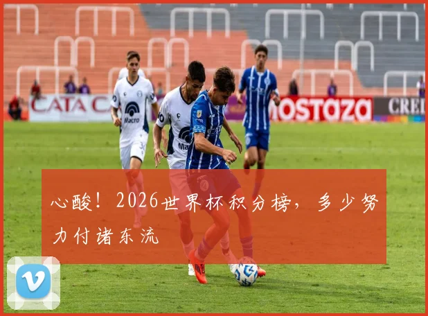 心酸！2026世界杯积分榜，多少努力付诸东流